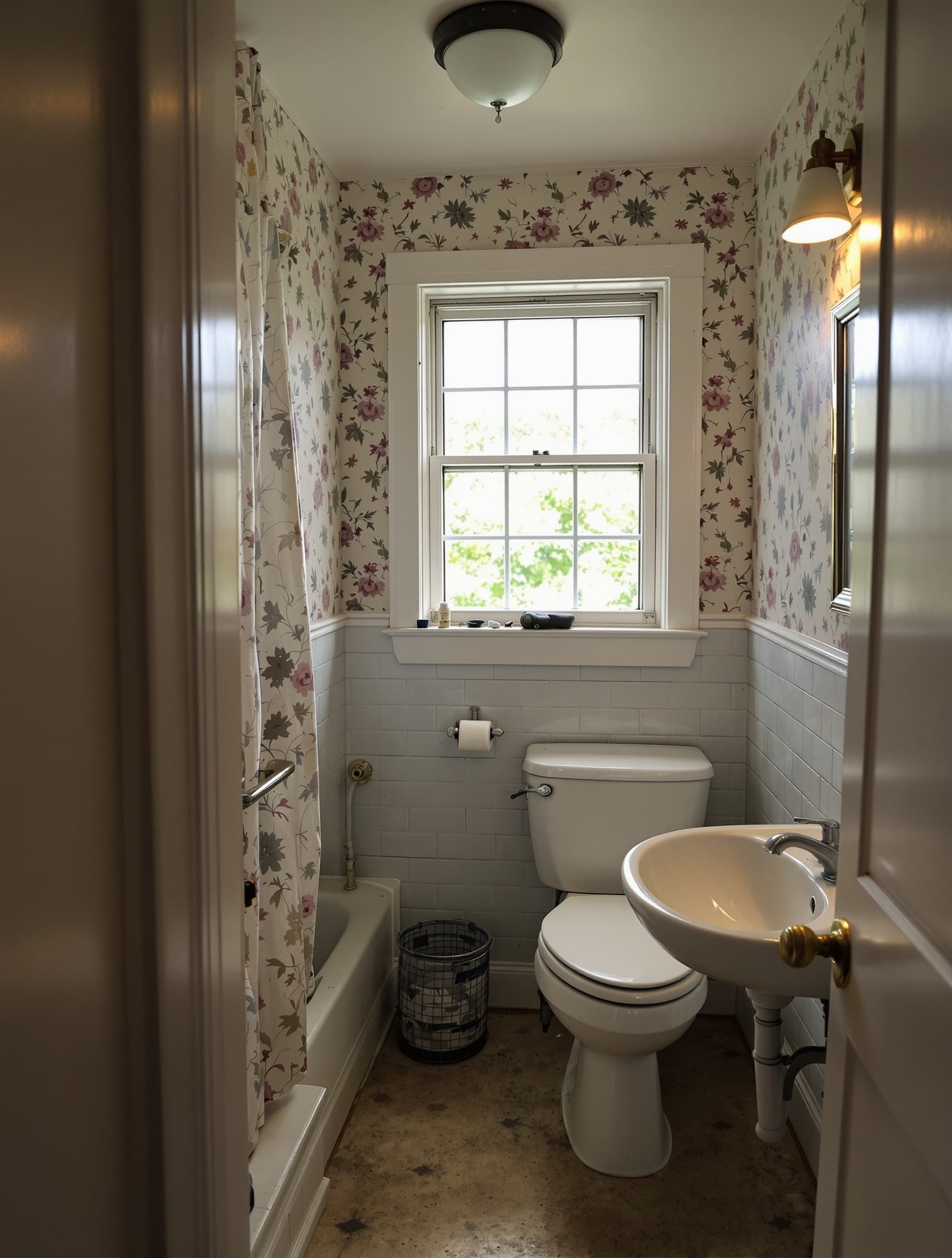 Massapequa bathroom before renovation